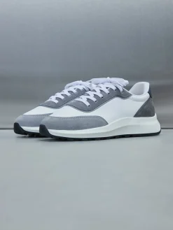 Low Runner - White Grey
