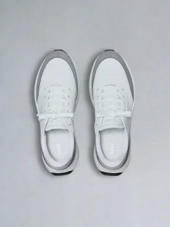 Low Runner - White Slate Grey