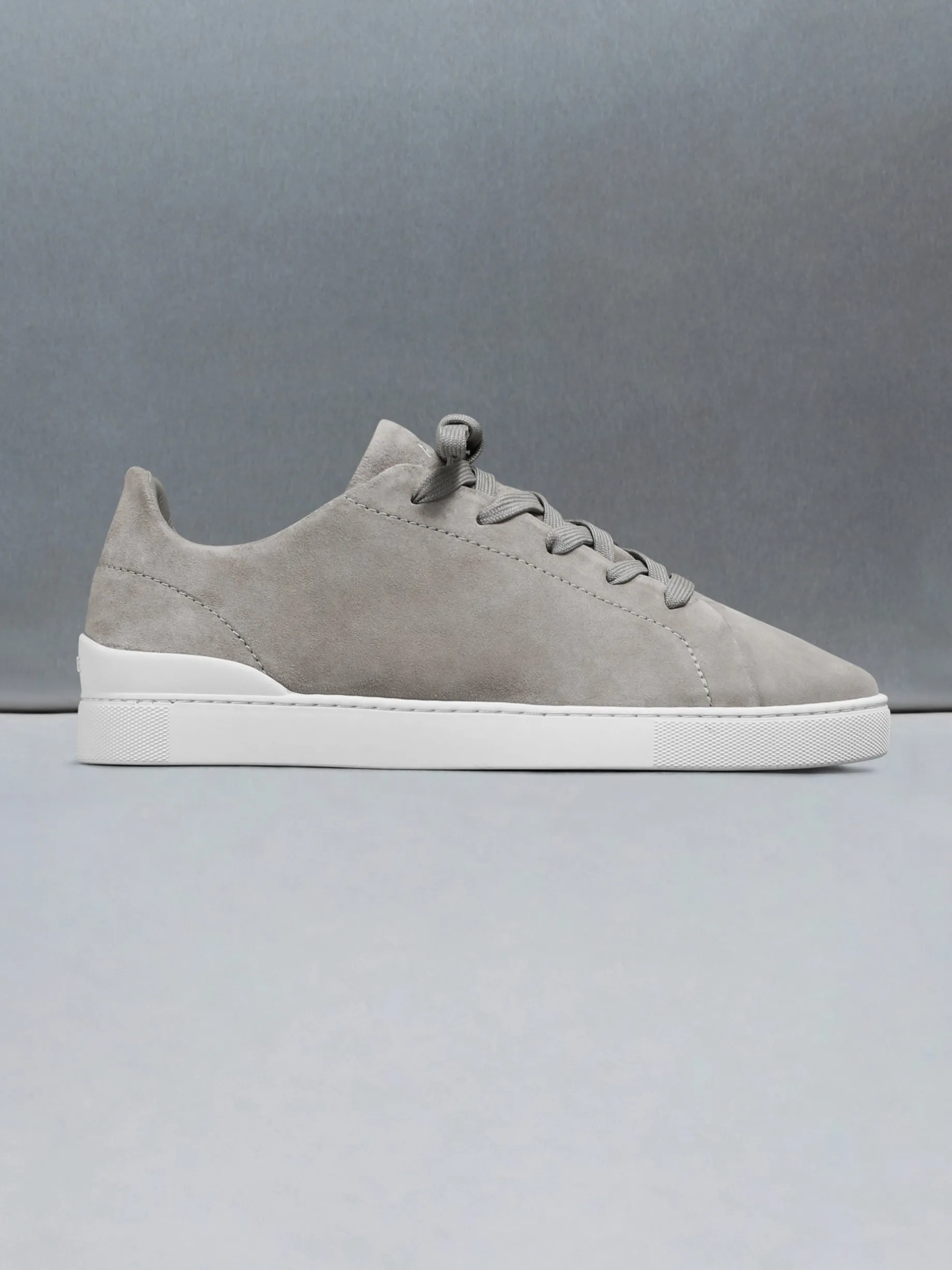 Low Trainer Suede - Pebble Grey