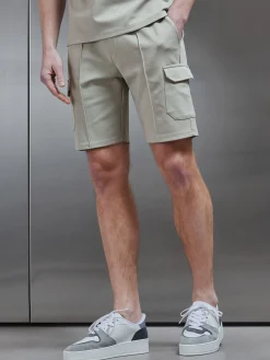 Luxe Cargo Short - Stone