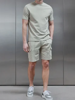 Luxe Cargo Short - Stone
