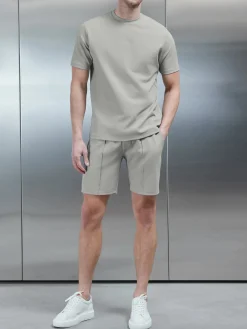 Luxe Essential T-Shirt - Stone