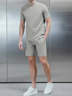 Luxe Essential T-Shirt - Stone