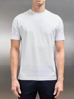 Mercerised Cotton T-shirt - White