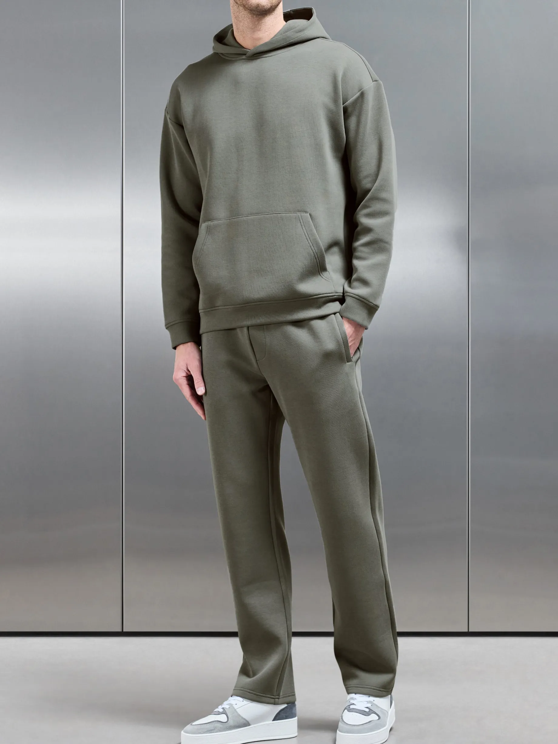 Neoprene Straight Leg Jogger - Sage
