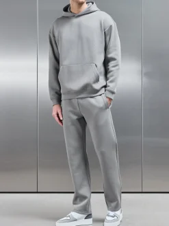 Neoprene Straight Leg Jogger - Grey
