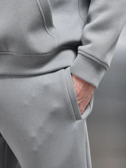 Neoprene Straight Leg Jogger - Grey