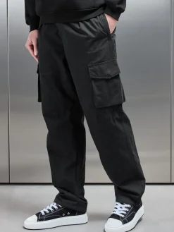 Parachute Cargo Pant - Black