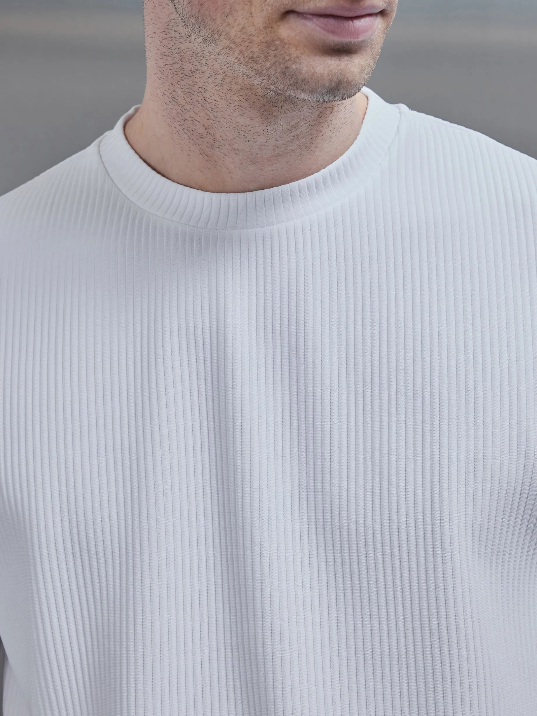 Pleated T-Shirt - White
