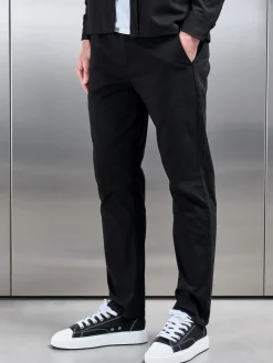 Regular Fit Chino Trouser - Black