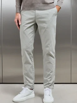 Relaxed Fit Chino Trouser - Stone