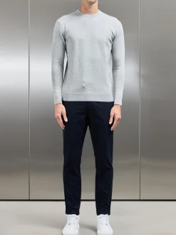 Relaxed Fit Chino Trouser - Navy