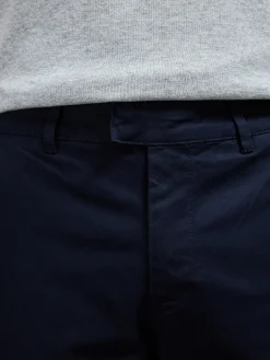 Relaxed Fit Chino Trouser - Navy