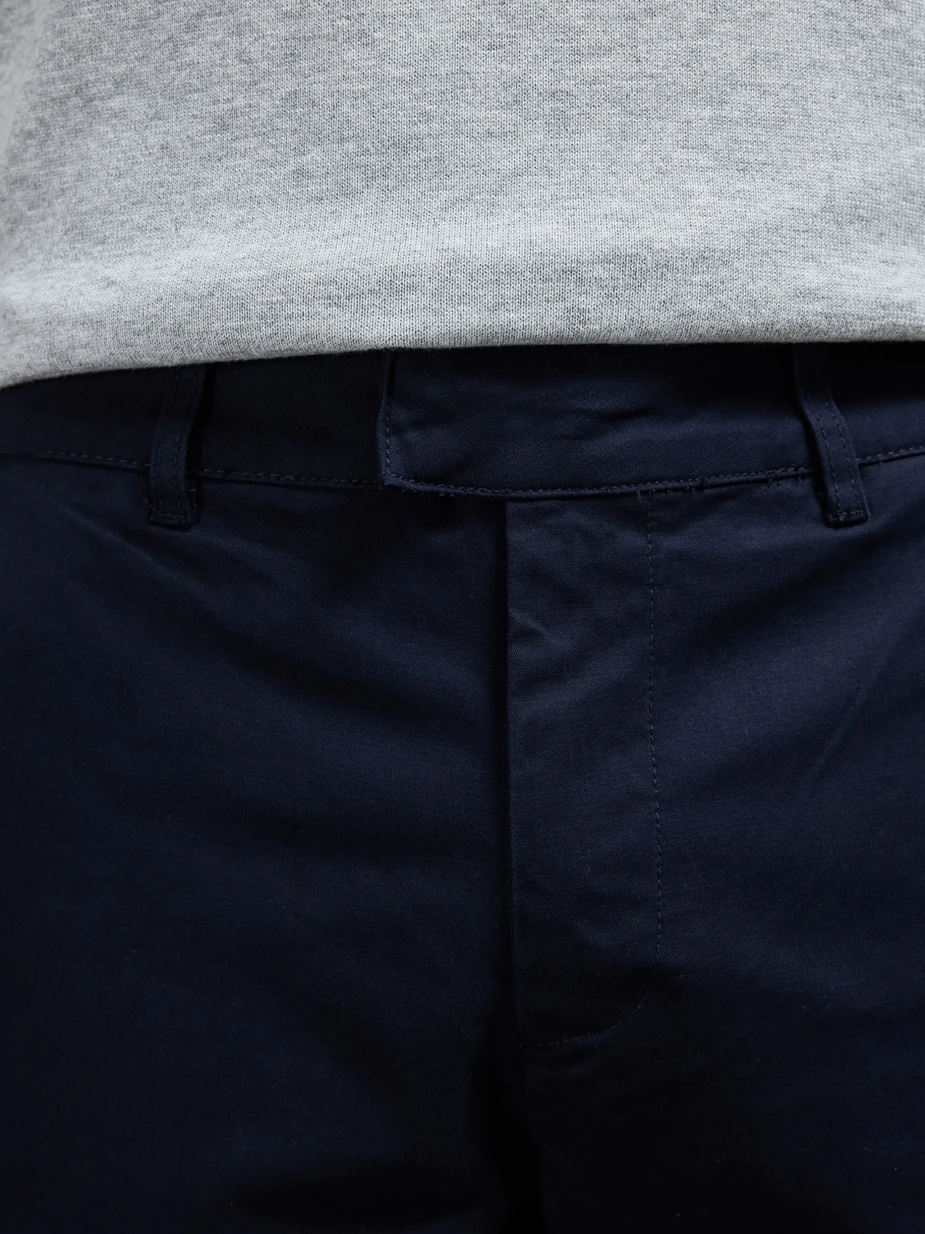 Relaxed Fit Chino Trouser - Navy