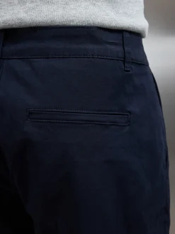 Relaxed Fit Chino Trouser - Navy