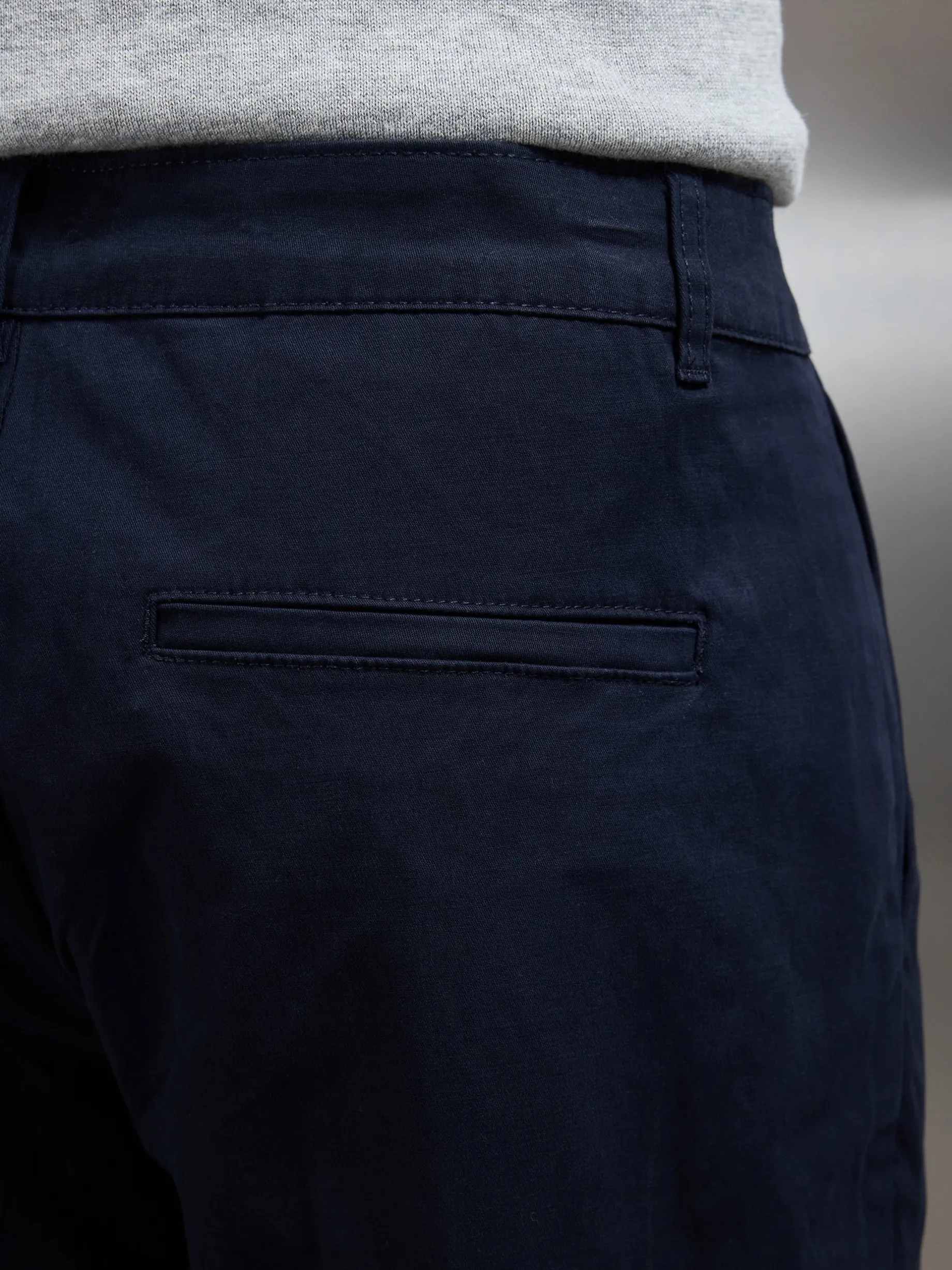 Relaxed Fit Chino Trouser - Navy