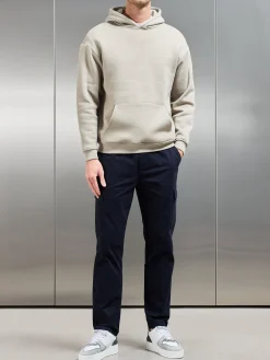 Relaxed Fit Cotton Cargo Pant - Navy