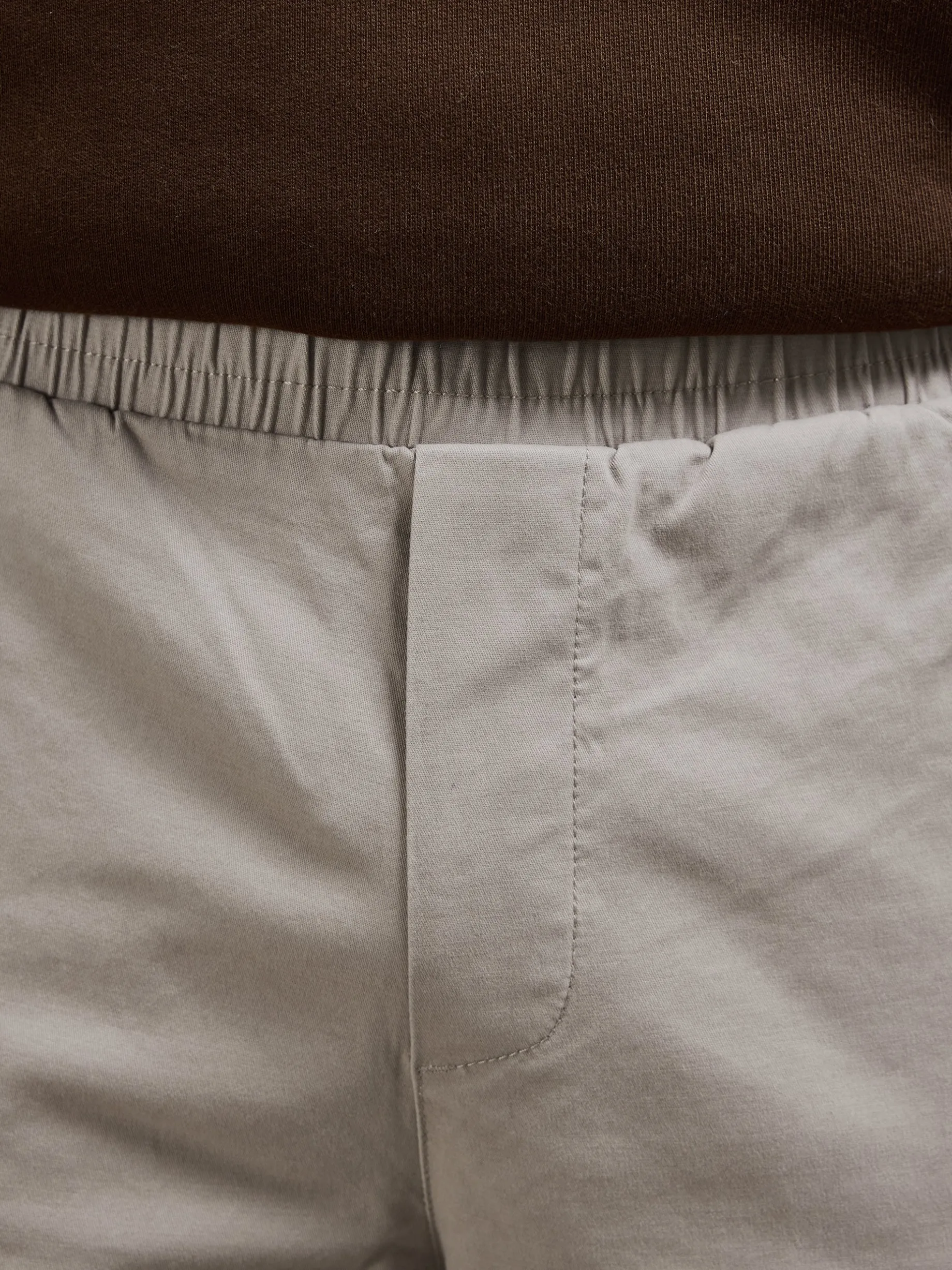 Relaxed Fit Cotton Cargo Pant - Taupe