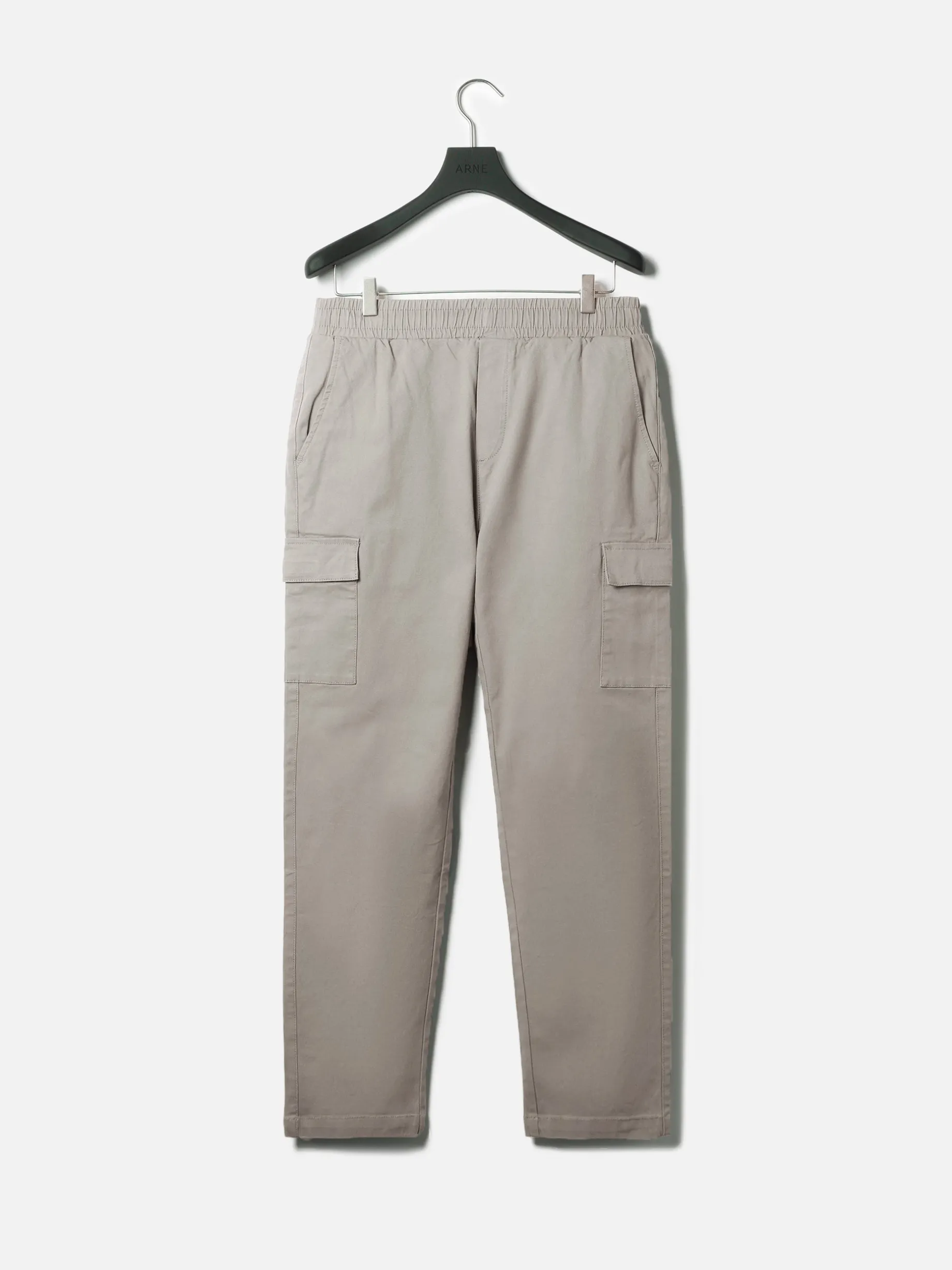 Relaxed Fit Cotton Cargo Pant - Taupe
