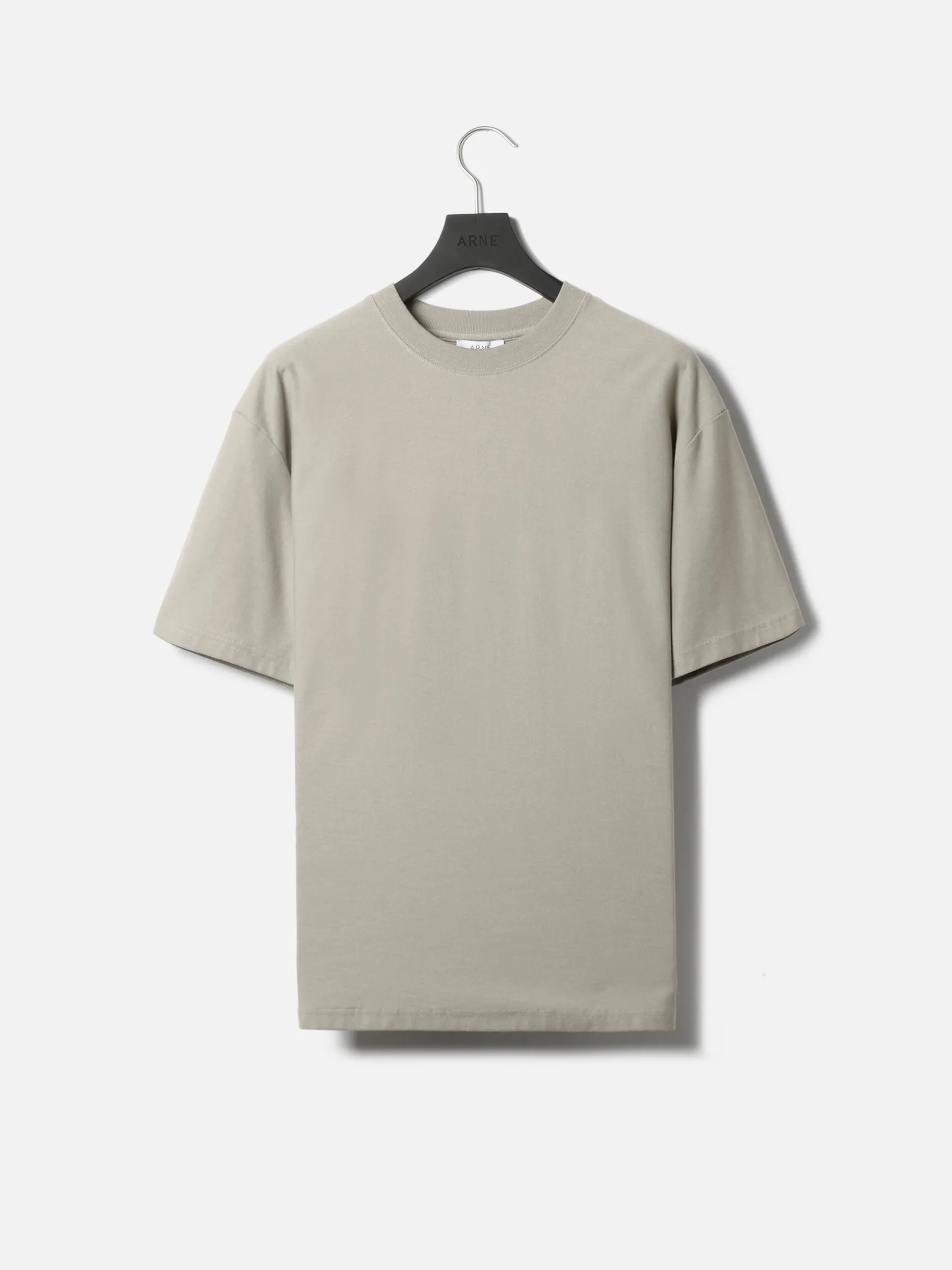 Relaxed Fit Cotton T-Shirt - Stone