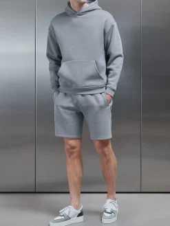 Relaxed Fit Hoodie - Coast Blue