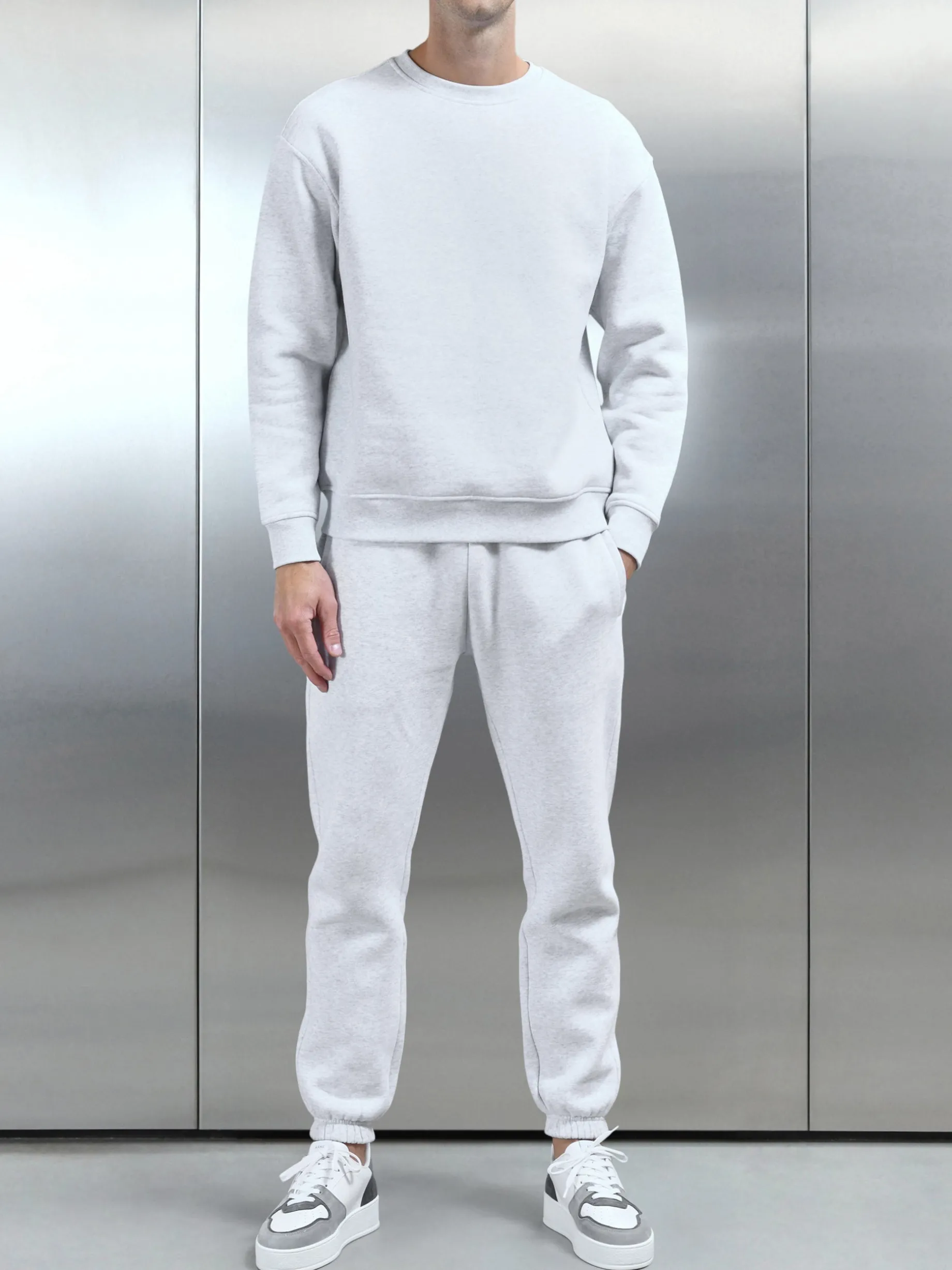 Relaxed Fit Jogger - Marl Grey