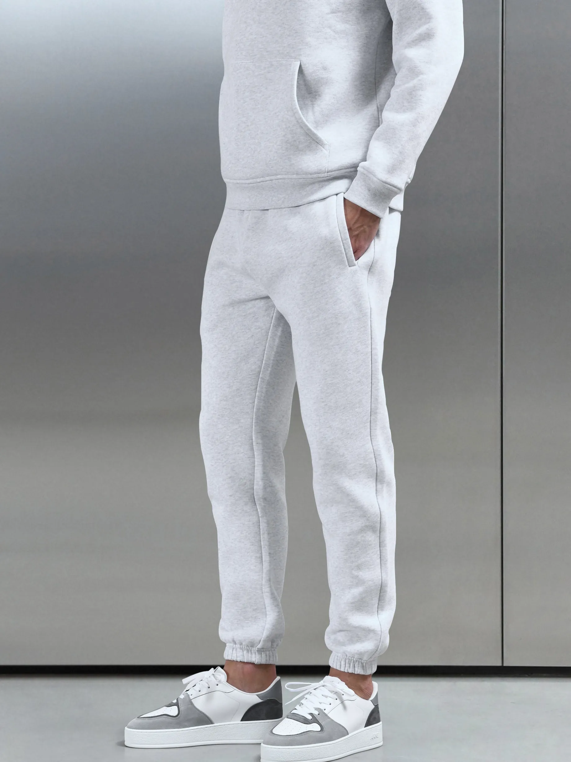 Relaxed Fit Jogger - Marl Grey