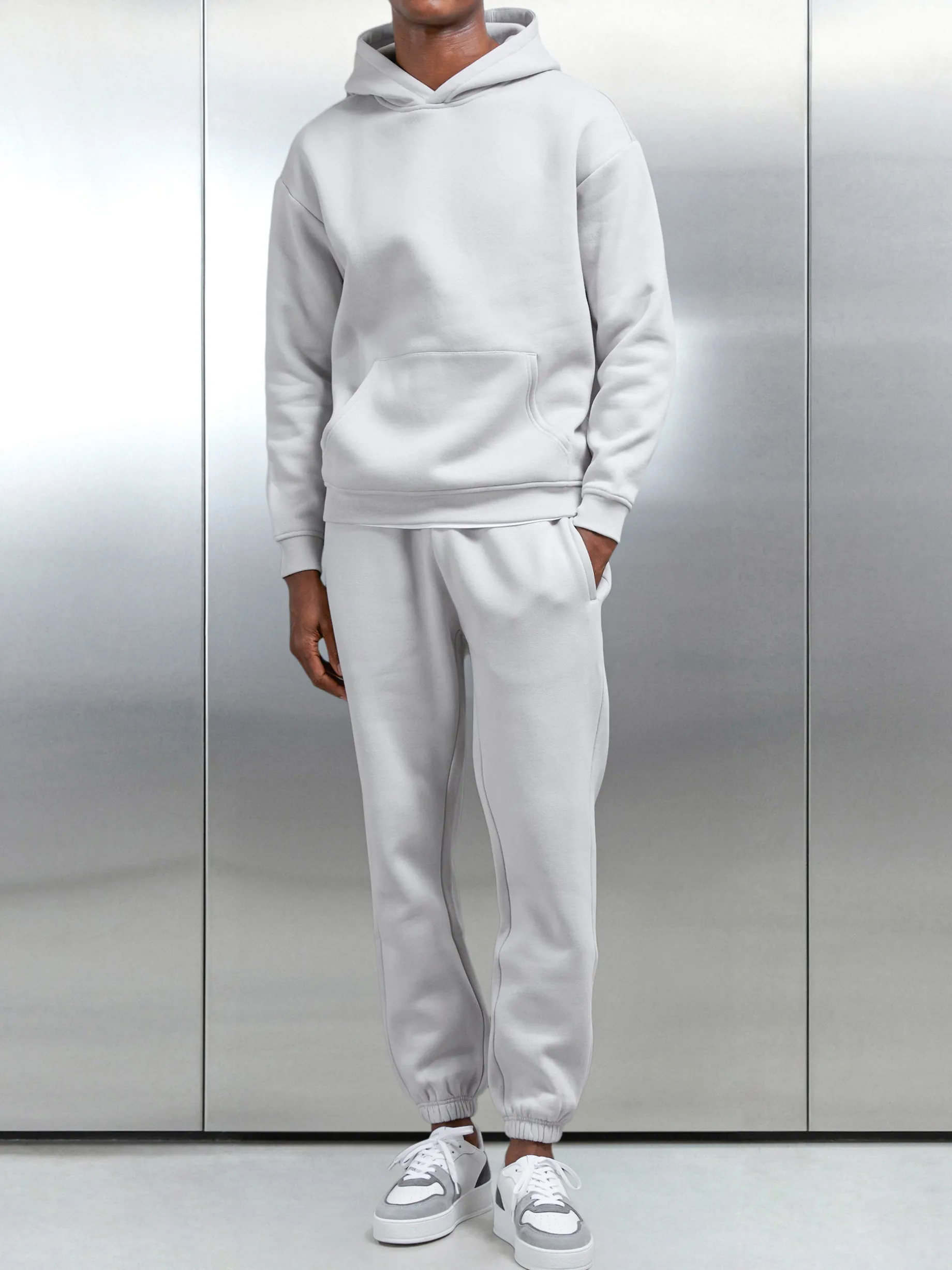 Relaxed Fit Jogger - Mid Grey