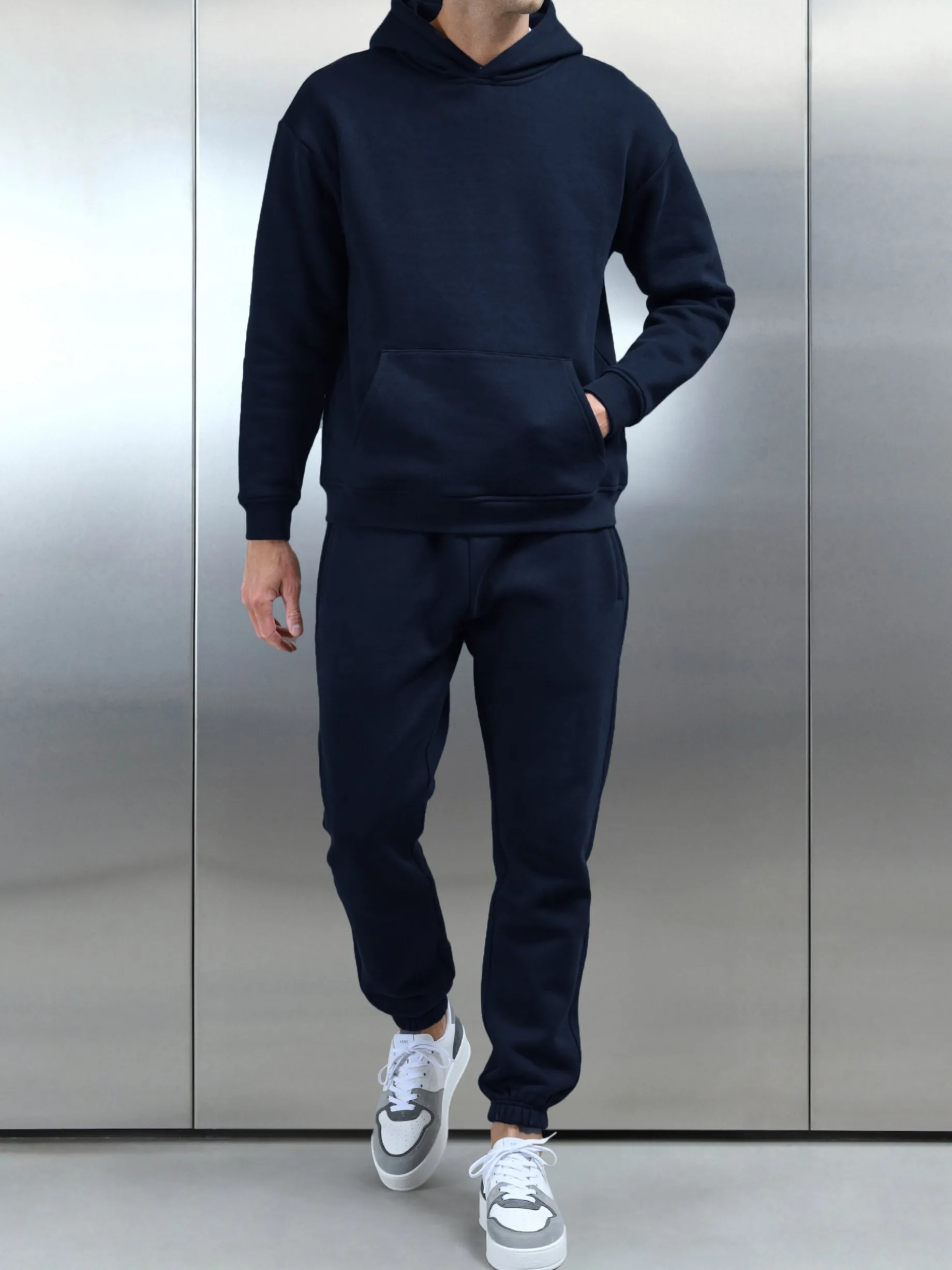 Relaxed Fit Jogger - Navy