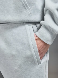 Relaxed Fit Knitted Jogger - Marl Grey