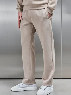 Relaxed Fit Knitted Jogger - Stone