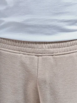 Relaxed Fit Knitted Jogger - Stone