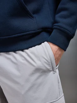 Relaxed Fit Nylon Cargo Pant - Stone