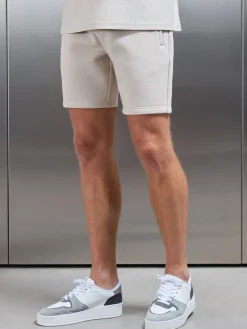 Relaxed Fit Short - Beige