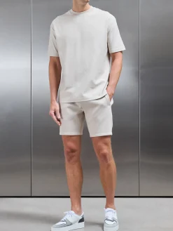 Relaxed Fit Short - Beige