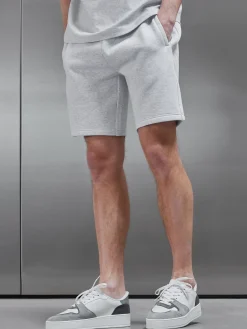 Relaxed Fit Short - Marl Grey