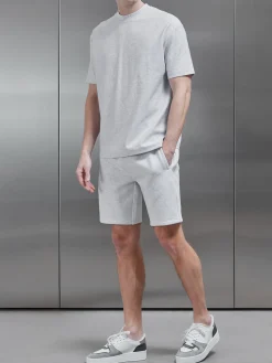 Relaxed Fit Short - Marl Grey