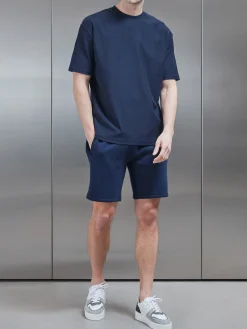 Relaxed Fit Short - Navy