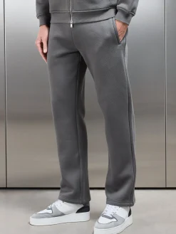 Relaxed Fit Straight Leg Jogger - Grey