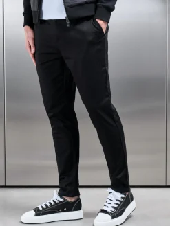 Slim Fit Chino Trouser - Black