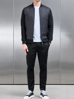 Slim Fit Chino Trouser - Black