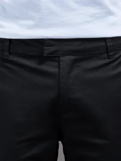 Slim Fit Chino Trouser - Black