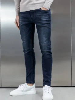 Slim Fit Denim Jeans - Midnight Blue
