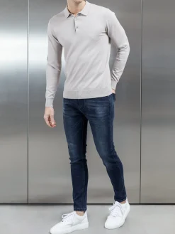 Slim Fit Denim Jeans - Midnight Blue