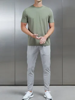 Stretch Cotton Modal T-Shirt - Sage