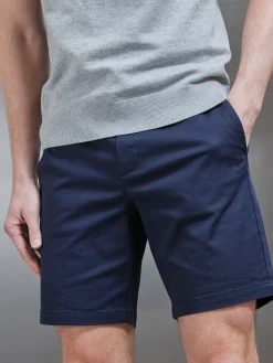 Tailored Chino Short - Navy