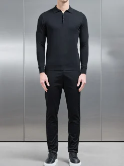 Tailored Chino Trouser - Black