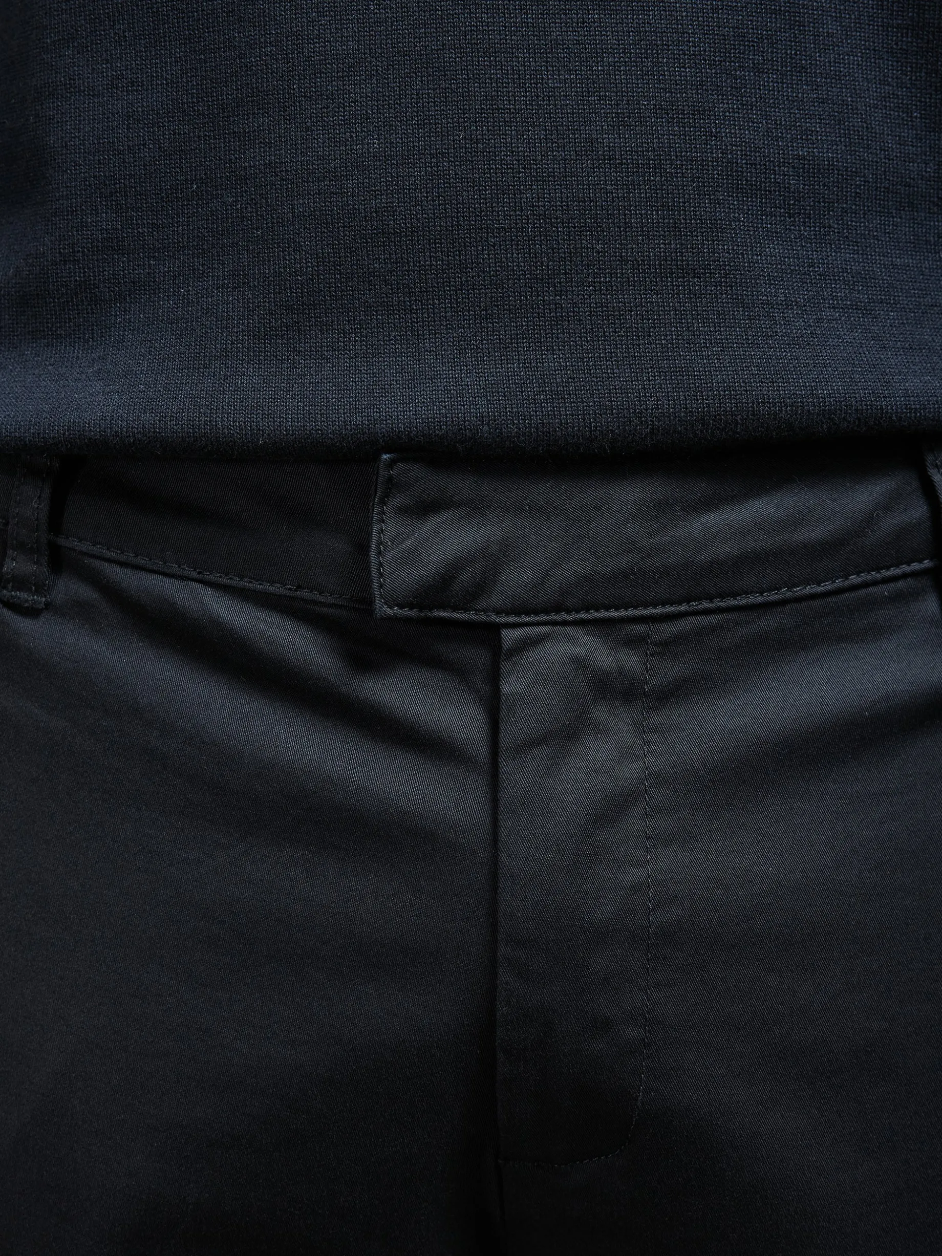 Tailored Chino Trouser - Black