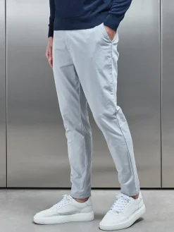 Tailored Chino Trouser - Mid Grey