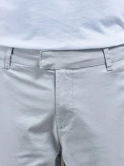 Tailored Chino Trouser - Mid Grey